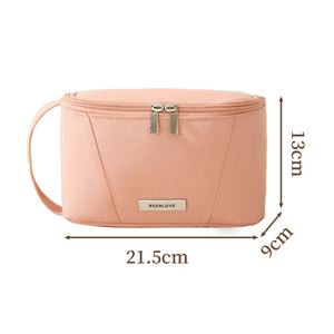 Portable Large Capacity Makeup Bag with Multi-Compartment Organizer for Travel & Daily Use - Product Image 2
