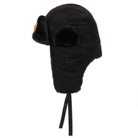 Gorros de Invierno Jacquard Personalizados en Oferta, Gorros Unisex Tipo Ushanka para Esquí y Aviación, Gorros Rusos de Piel Ushanka Resistentes al Viento para el Calor del Invierno