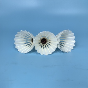 Pluma de bádminton <span class=keywords><strong>TCX</strong></span> PRO de alta calidad y duradera, hecha de plumas de ganso, ecológica, de nivel profesional para torneos, con vuelo estable. - Product Image 4