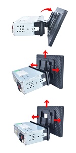 Universelles Single-DIN-Autoradio mit 9-Zoll-Touchscreen, Carplay, <span class=keywords><strong>Phonelink</strong></span>, BT/AUX/USB/SD/FM-Radioempfänger, Auto-MP5-Player - Product Image 6