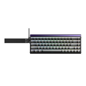 Clavier de jeu filaire AULA Hero 68 HE 60% avec interrupteurs magnétiques à effet Hall, taux de polling 8K, touches PBT imprimées latéralement - Product Image 5