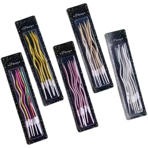Meilleur prix de gros, bougies d'anniversaire en spirale très vendues, fournisseur de bougies pour gâteaux - Product Image 1