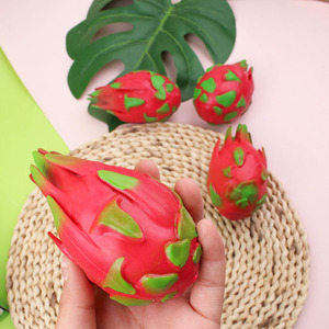 Customized Anti-Stress TPR Foam Soft Toy Slow Rising Dragon Fruit for <b>Squishy</b> Ball Fitness Stress Relief Foam Toys - Product Image 6