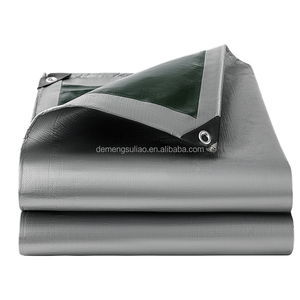 Bâche en PE renforcée haute résistance vert argenté, imperméable et antistatique, <span class=keywords><strong>pour</strong></span> couverture de toit, auvent et utilisation comme tente de voiture - Product Image 3