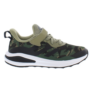 Scarpe Adidas Fortarun El per Ragazzi, Taglia 12, Colore: Verde/Marrone - Product Image 1