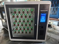Armoire à clés intelligente 10 emplacements avec reconnaissance faciale pour la gestion des clés de véhicules d'entreprise – Boîte de gestion des clés en libre-service