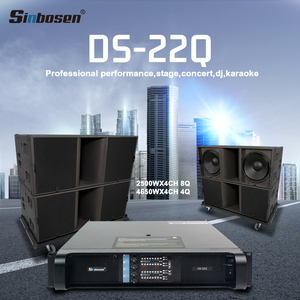 เพาเวอร์แอมป์ Sinbosen 4 แชนแนล คลาส TD ระดับมืออาชีพ 10000w รุ่น DS-20Q เพาเวอร์แอมป์เสียง<span class=keywords><strong>เบส</strong></span>สำหรับงานโปร - Product Image 1