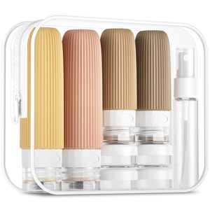 <b>Toiletries</b> Silicone Travel Bottle Silicone Travel Bottles Set Leak Proof Refillable Silicone Travel Bottle Set - Product Image 5