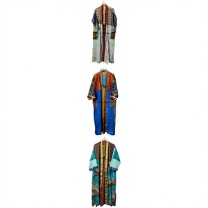 Nuevo Kimono de Seda Vintage para Mujer, Bata Personalizada para Damas de Honor, Camisón de Seda, Kimono Maxi con Cinturón para la Playa - Product Image 1