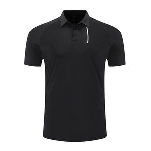 Camiseta de Golf de seda helada de verano de alta calidad para hombre, camiseta de polo con logotipo personalizado de secado rápido, camiseta de ocio deportiva de punto transpirable - Product Image 2