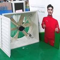 Ventilateur d'extraction mural à économie d'énergie, extracteur d'air, 30000CBM, diamètre 1m, 380V, ventilateur axial industriel OEM AC