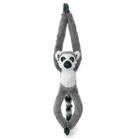 Vente en gros d'embrasse de rideau en peluche super douce lémurien jouets suspendus jouets animaux pour enfants et famille
