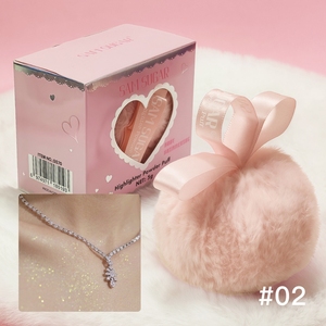 Polvo Iluminador Corporal en Esponja Rosa Brillante, Polvo de Hadas con Destellos <span class=keywords><strong>para</strong></span> Clavícula, Piernas y Hombros, <span class=keywords><strong>Caja</strong></span> de Regalo <span class=keywords><strong>para</strong></span> <span class=keywords><strong>Maquillaje</strong></span> - Product Image 5