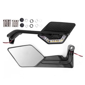 Espejos Retrovisores LED para Motocicleta con Intermitentes Integrados, Accesorio de Iluminación de Visión Amplia para Reemplazo - Product Image 2