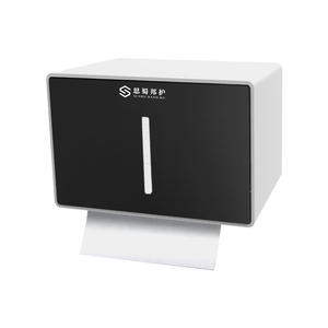 Sishubanghu <b>Smart</b> Wall-Mounted Toilet <b>Paper</b> Box Bathroom Tissue <b>Dispenser</b> with Shelf Rolls Tube Storage - Product Image 2