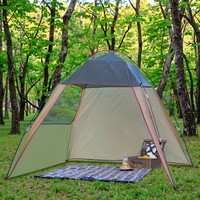 Auvent extérieur léger en polyester simple grand auvent Camping Pergola tente d'ombrage pour plage pique-nique pare-brise mur pour extérieur
