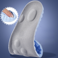 Semelles intérieures en silicone PU souples, respirantes et confortables pour la course à pied et les activités sportives, avec points de massage
