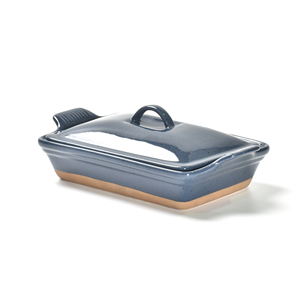 Qunfa QFS18-324 - Bandeja de <span class=keywords><strong>Horno</strong></span> Rectangular de Cerámica Antiadherente de Color Sólido para Uso Doméstico, para Pan, Grande, con Tapa, Ecológica - Product Image 4
