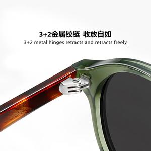Gafas de Sol Unisex Vintage con Montura Completa, Polarizadas y con Espejo, Diseño Ligero, Protección UV para Actividades al Aire Libre y Playa - Product Image 5