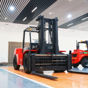 Montacargas Todoterreno de Alta Potencia con Tracción en las Cuatro Ruedas, Montacargas Diésel para Transporte de Materiales en Oferta - Product Image 6