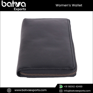 Thanh lịch công suất lớn của phụ nữ RFID chặn ví độc quyền phạm vi đầy đủ Hạt Da chính hãng với bông lót thiết kế dài - Product Image 4