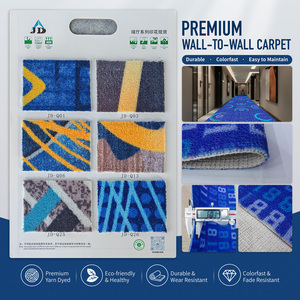 พรมปูพื้น JD Premium ลาย Abstract ทันสมัย สำหรับสำนักงาน โถงทางเดิน ขนสั้น ผลิตจากโพลีเอสเตอร์ เป็นมิตรกับสิ่งแวดล้อม - Product Image 1