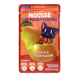 Aliments de base crémeux pour chat de haute qualité Ingrédients sains naturels Nourriture pour chat Léchable Chats de tout âge Nourriture humide Peau brillante et bonne vision - Product Image 4