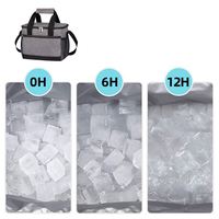 Sac isotherme imperméable en tissu Oxford à bas prix, petite taille, pour le camping en plein air, les pique-niques, à porter à la main ou à l'épaule