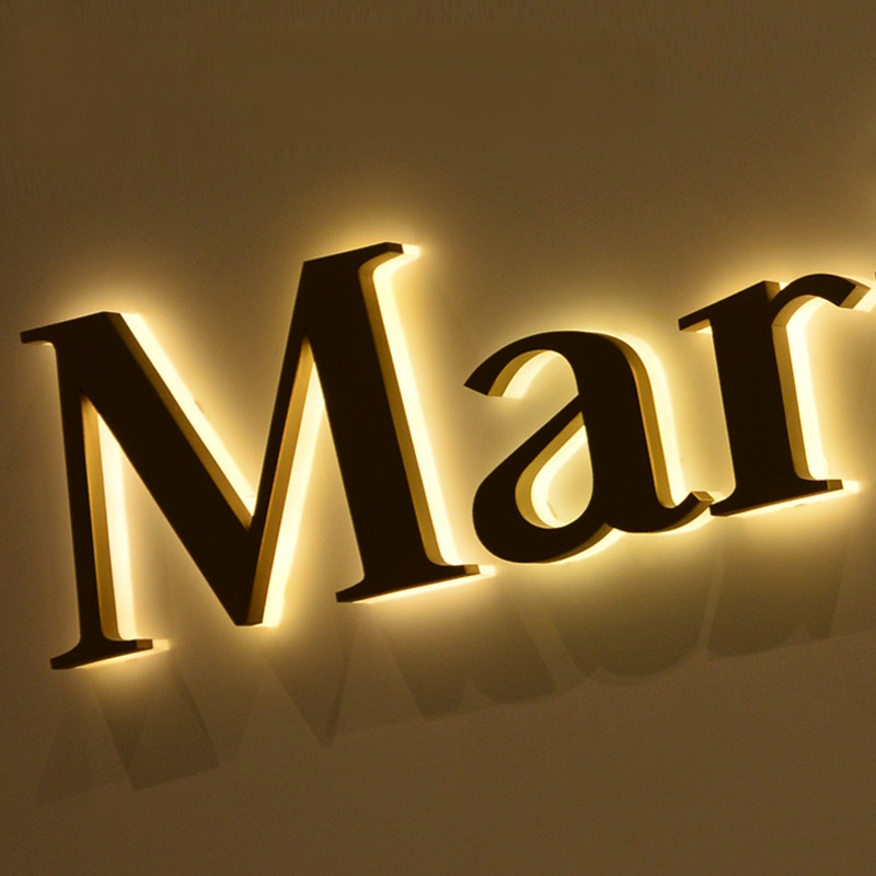 LED Luminous Character Advertising Sign Rooftop