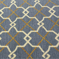 Nouveau tapis Axminster moderne en laine de luxe, fait à la machine, à poils longs, antidérapant, design personnalisé, 5 étoiles, pour la maison, l'hôtel, la chambre, du mur au mur