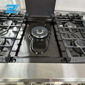 D 48-inch Commercial Gas Cooking Appliance 1.2mstainless Steel Body 7 Gas Burners <b>Stove</b> Oven Baking Tray Dual Liquefied Oem 48 V - Product Image 5