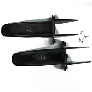 Piezas Externas Automotrices ABS, Rejilla Delantera Inferior Negra Nueva para Hilux <span class=keywords><strong>Vigo</strong></span> 2004-2015 - Product Image 3