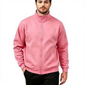 Chaqueta de Invierno para Hombre, Impermeable, de Forro Polar Tejido, con Cierre, 100% Poliéster, Casual, Ligera, Cuello Alto Simulado, Manga Larga, para Actividades al Aire Libre, Directo de Fábrica - Product Image 4