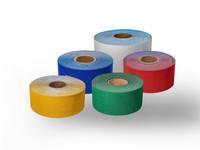 Ruban de marquage d'événements haute visibilité ANT5PPE 12*5 pouces, auto-adhésif, pour la marquage des itinéraires de marathon, les événements de course et les courses sur route
