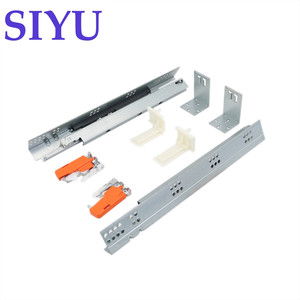 Kitchen drawer tandem metal box undermount drawer slide