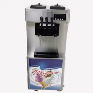 Machine à glace italienne commerciale 3 saveurs Express Gelato au yaourt glacé crème glacée molle machine à crème glacée - Product Image 2