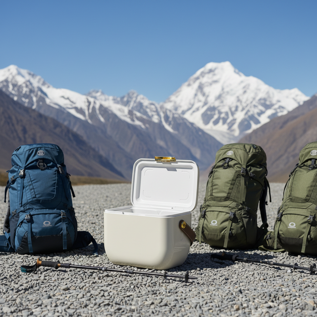 Rotomolded PP 6L Durable Cooler with 24-48h Ice Retention Custom Logo Option Portable Design for Outdoor Use