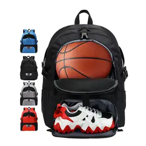 Zapatos de jugador de equipo de fútbol de voleibol grande para niños jóvenes, mochila de baloncesto, bolsa de fútbol