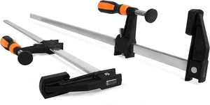 Penjepit Tekan F-Type Heavy-Duty F-Frame - Alat Penahan Sudut Kanan Cepat untuk Pekerjaan Kayu dan Pelat Tetap - Product Image 2