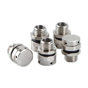 Katup berpori ventilasi udara logam IP68 logam kedap udara dan hidrofobik colokan ventilasi udara tahan air dengan colokan ventilasi sekrup nikel <span class=keywords><strong>M12</strong></span> - Product Image 1