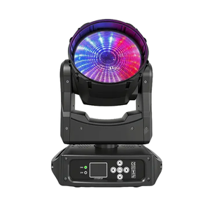 Luz de escenario móvil RGBL de 150W con lente Fresnel, efecto de luz de haz, DMX para DJ, discoteca, boda, club, YUER - Product Image 2
