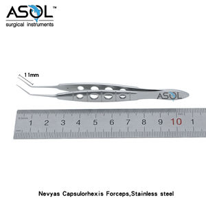 คีมตัดลวดสเตนเลสสตีลพร้อมเพลาขนาด11มม. เครื่องมือผ่าตัดต้อกระจก - Product Image 2