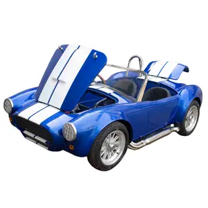 2200W Widened Mini Cobra Car Beetle 2200W Electric Cobra Mini Car 2 Seat ATV Adult Golf Cart