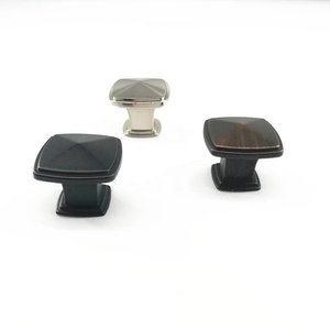 现代锌拉厨柜门硬件方形把手旋钮 - Product Image 3