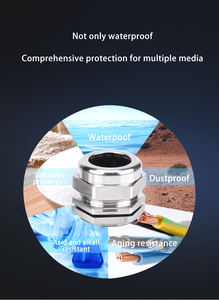 ปลอกสายไฟมาตรฐาน UL ผลิตจากทองเหลืองชุบนิกเกิลเสริมความแข็งแรง ป้องกันน้ำระดับ IP68 สำหรับใช้งานกลางแจ้ง - Product Image 5