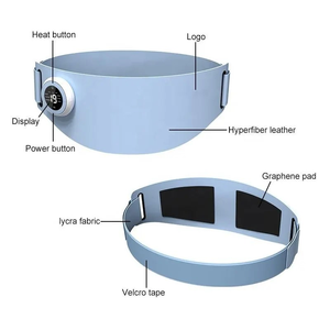 جهاز عشرات القصر الدافئ أثناء الحيض بالاهتزاز ، تسخين الخصر ، حزام تنحيف ، تطبيق الجسم لتخفيف الآلام ، محفز - Product Image 3