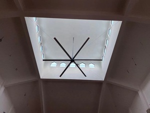 Ventilador <span class=keywords><strong>de</strong></span> Techo Reversible HVLS Negro Grande <span class=keywords><strong>de</strong></span> 5 m para Patio, Porche, Garaje, <span class=keywords><strong>Hacienda</strong></span> - Product Image 5