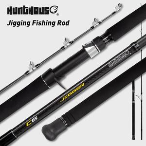OEM Carbon-Gewebe Fuji Guide 1,8m Spinnrute, Wurfgewicht 150-400g, Fuji 5+1 Salzwasser-Angelrute für Meerbarsch mit Fuji Rollenhalterung zum Spinn- und Jiggen - Product Image 1