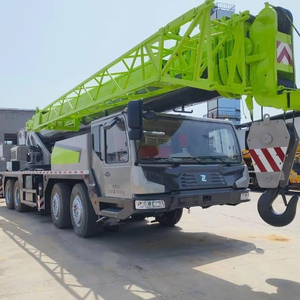 Camion grue Zoomlion d'occasion de qualité, 50 tonnes, conception tout-terrain avec hauteur de levage stable et entièrement fonctionnel - Product Image 1
