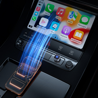 Adaptador Inalámbrico Portátil Ottocast CP88-T3 para CarPlay y Android Auto con Conexión USB para Autos